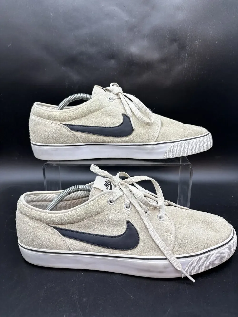 Nike 2013 Toki Low SB Canvas Sneakers Shoes Skating 555270--101 Mens Size 11
